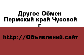 Другое Обмен. Пермский край,Чусовой г.